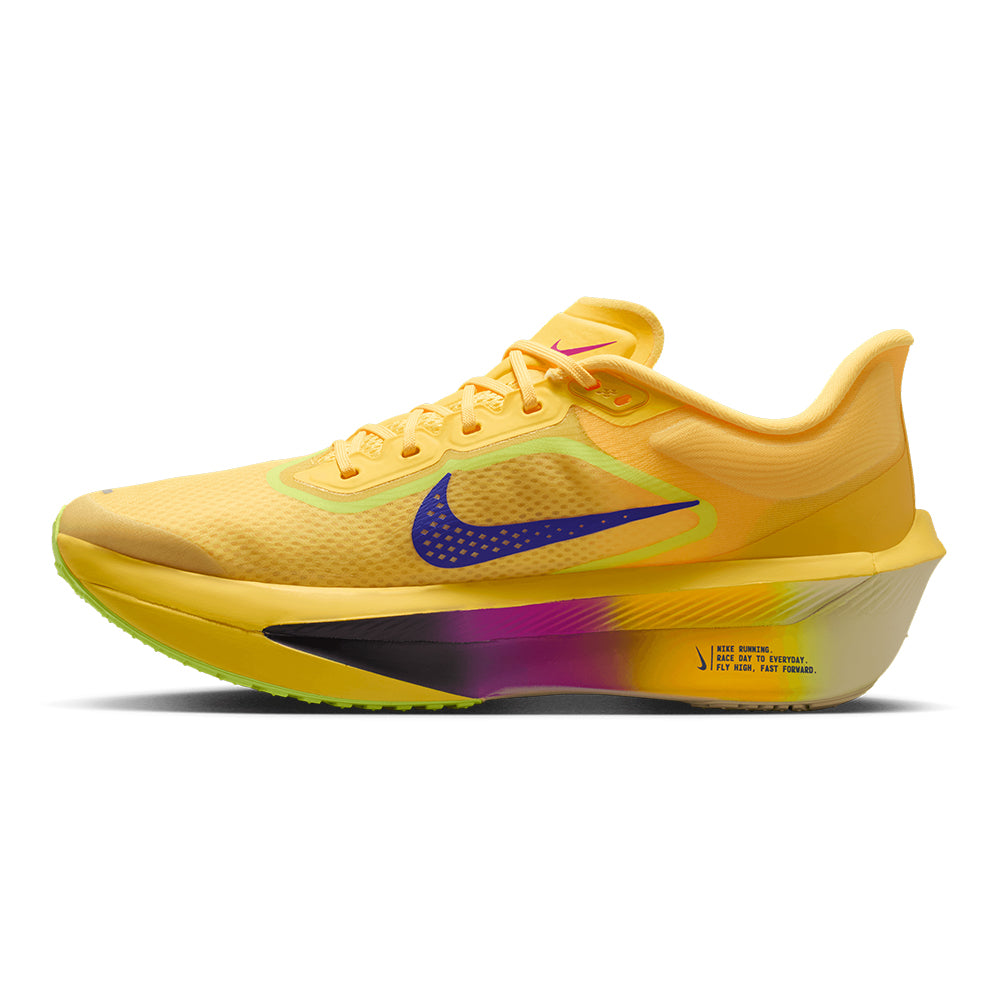 Nike Men's Zoom Fly 6 - BlackToe Running#colour_citron-pulse-indigo-burst-volt-ice