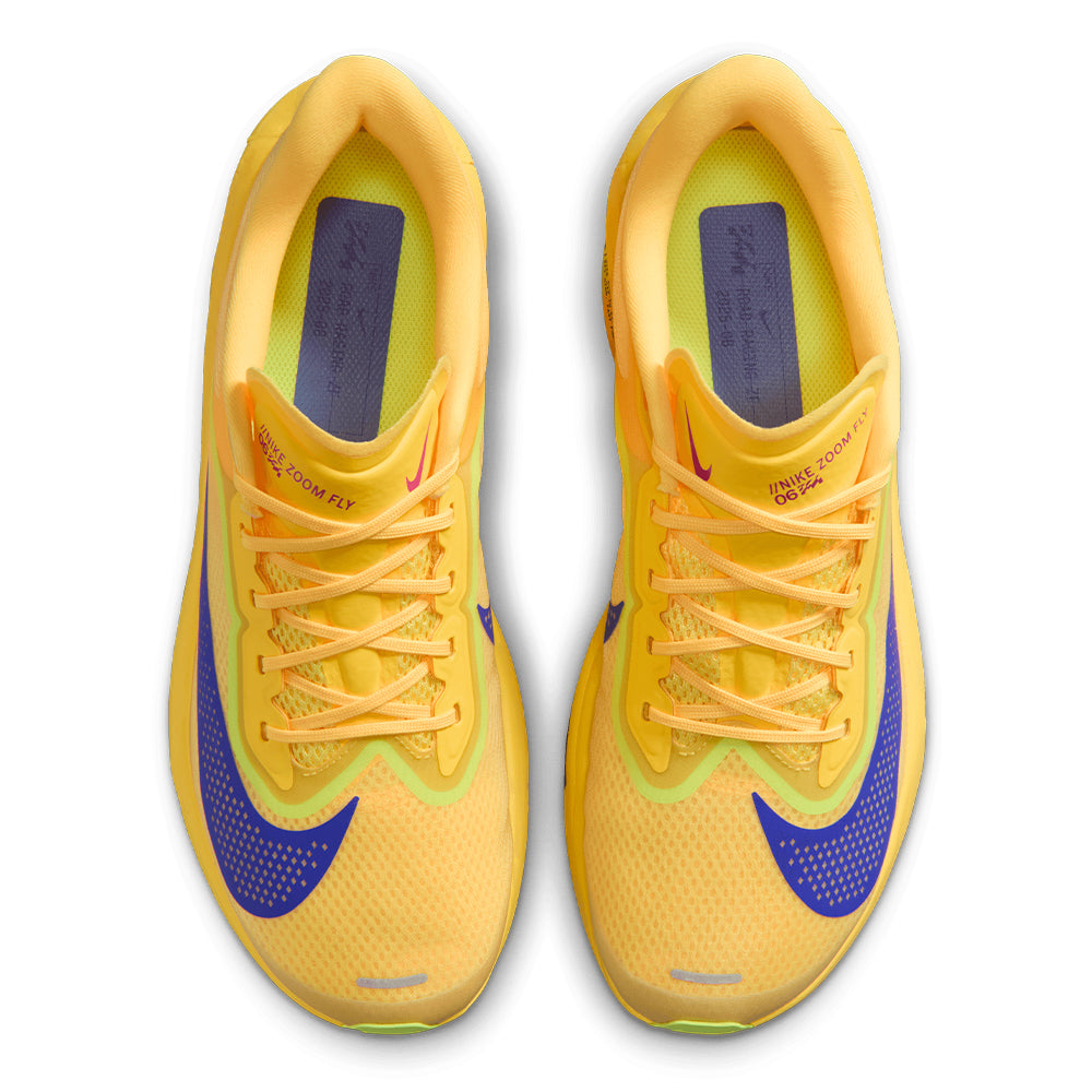 Nike Women's Zoom Fly 6 - BlackToe Running#colour_citron-pulse-indigo-burst-volt-ice