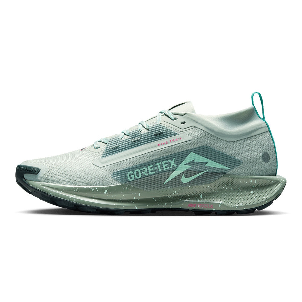 Nike Men's Pegasus Trail 5 GORE-TEX - BlackToe Running#colour_light-silver-seaweed-clay-green