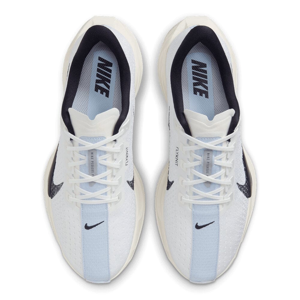 Nike Women's Pegasus Plus - BlackToe Running#colour_white-black-sail