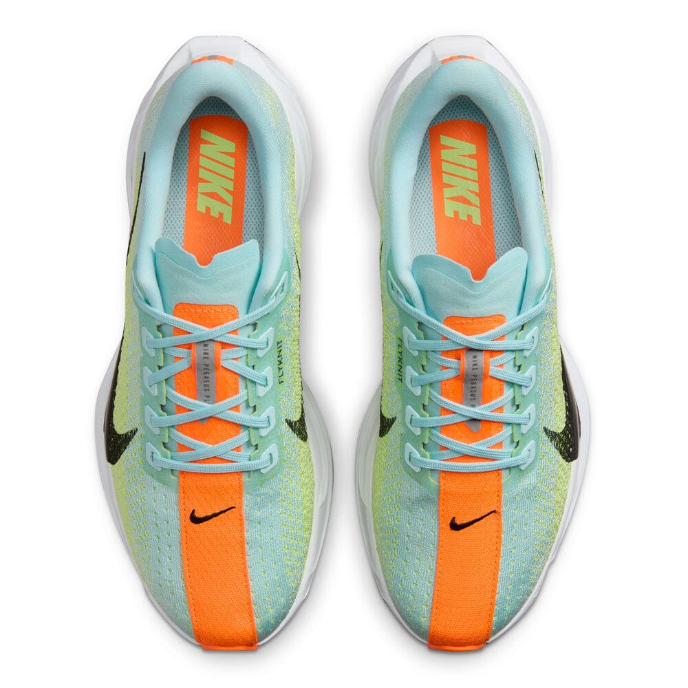 Nike Women's Pegasus Plus - BlackToe Running#colour_glacier-blue-lemon-twist