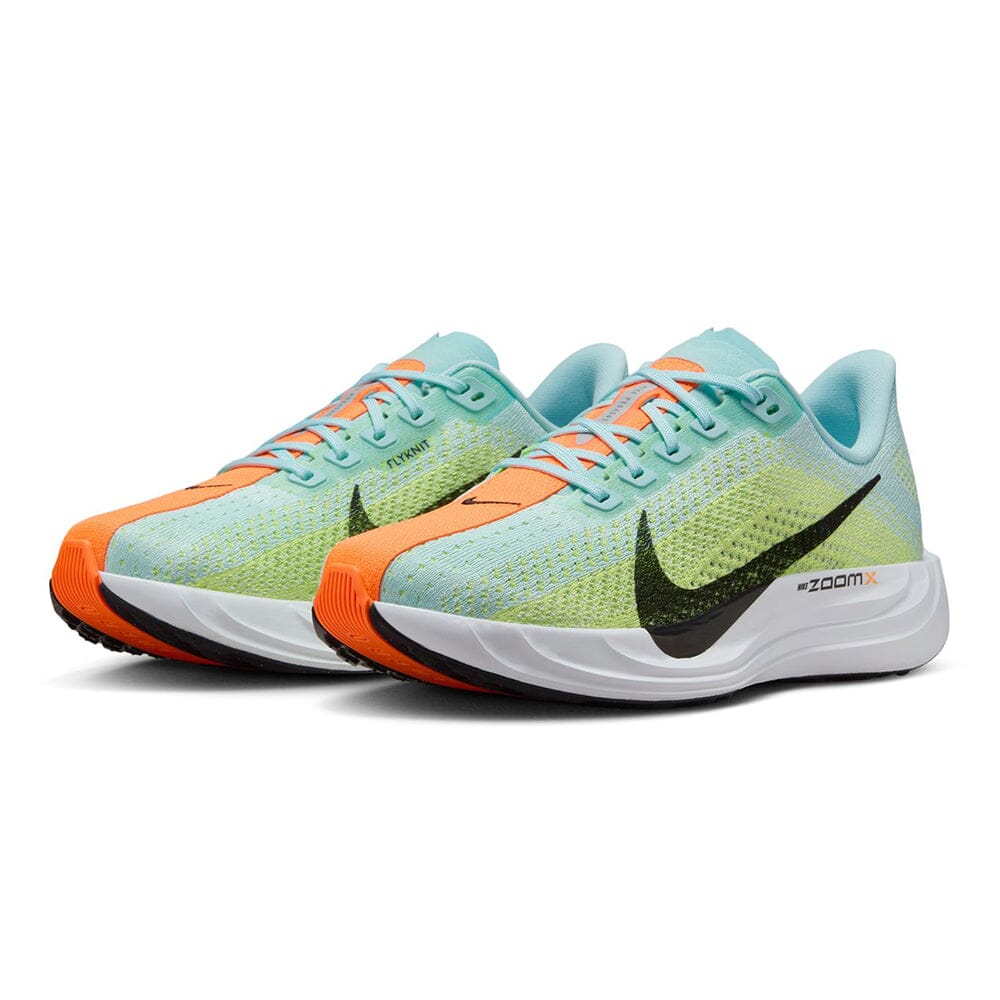 Nike Women's Pegasus Plus - BlackToe Running#colour_glacier-blue-lemon-twist