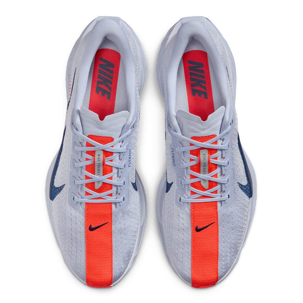 Nike Men's Pegasus Plus - BlackToe Running#colour_ghost-blue-void-bright-crimson