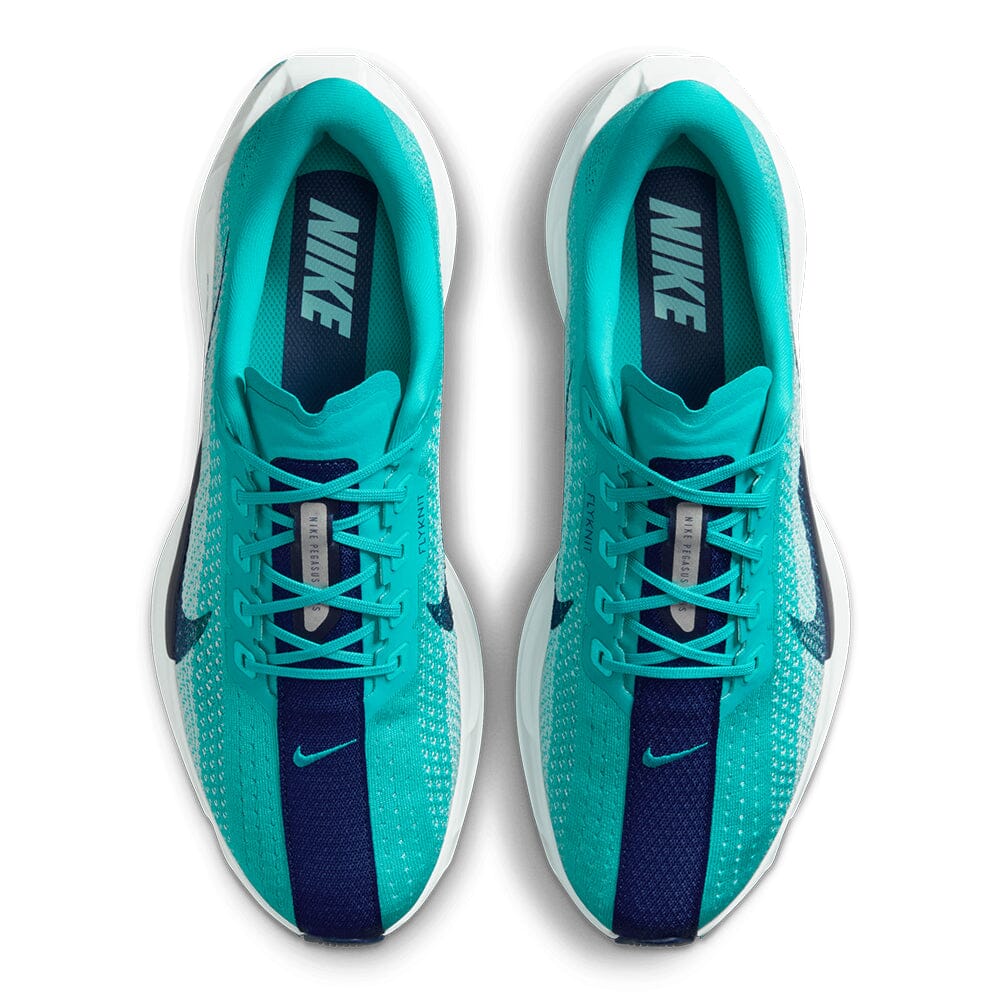 Nike Men's Pegasus Plus - BlackToe Running#colour_dusty-cactus-blue-void-glacier-blue