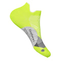 Feetures Elite Light Cushion No-Show Tab Socks - BlackToe Running#colour_lightning