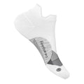 Feetures Elite Light Cushion No-Show Tab Socks - BlackToe Running#colour_white