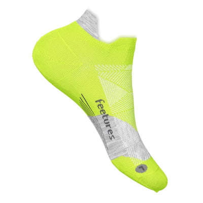 Feetures Elite Ultra Light No Show Tab Sock Accessories - BlackToe Running#colour_lightning-2024