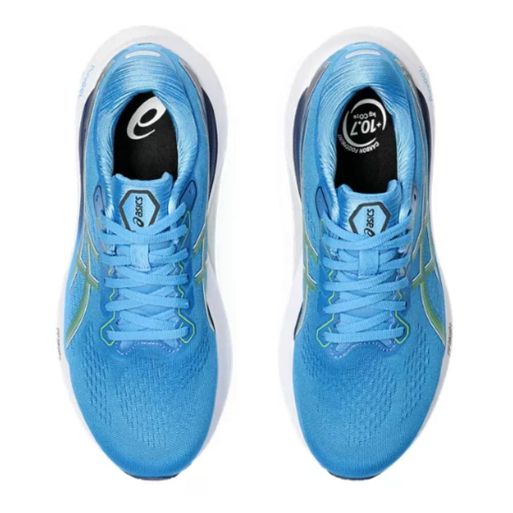 Asics Men's Gel-Kayano 30 Men's Shoes - BlackToe Running#colour_waterscape-electric-lime