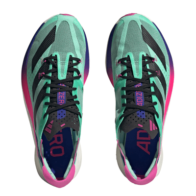 Adidas Adizero Adios Pro 3 - BlackToe Running#colour_pulse-mint-core-black-lucid-blue
