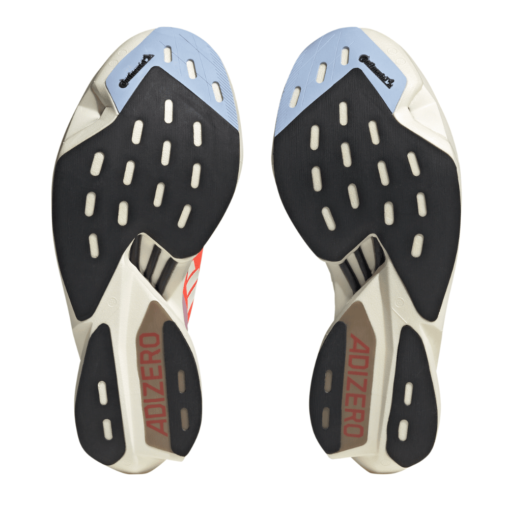 Adidas Adizero Adios Pro 3 - BlackToe Running#colour_solar-red-zero-metalic-coral-fusion