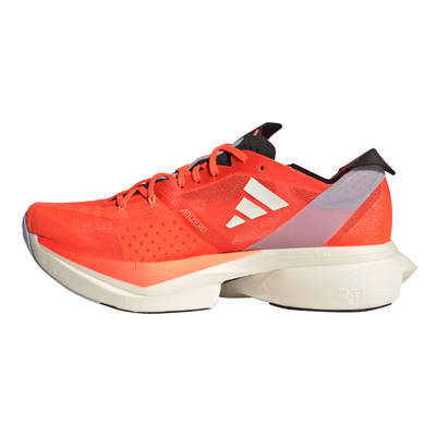 Adidas Adizero Adios Pro 3 - BlackToe Running#colour_solar-red-zero-metalic-coral-fusion