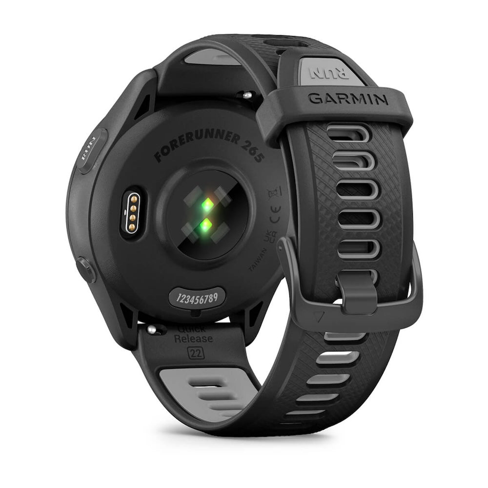 Garmin Forerunner 265 - BlackToe Running#colour_black-powder-gray
