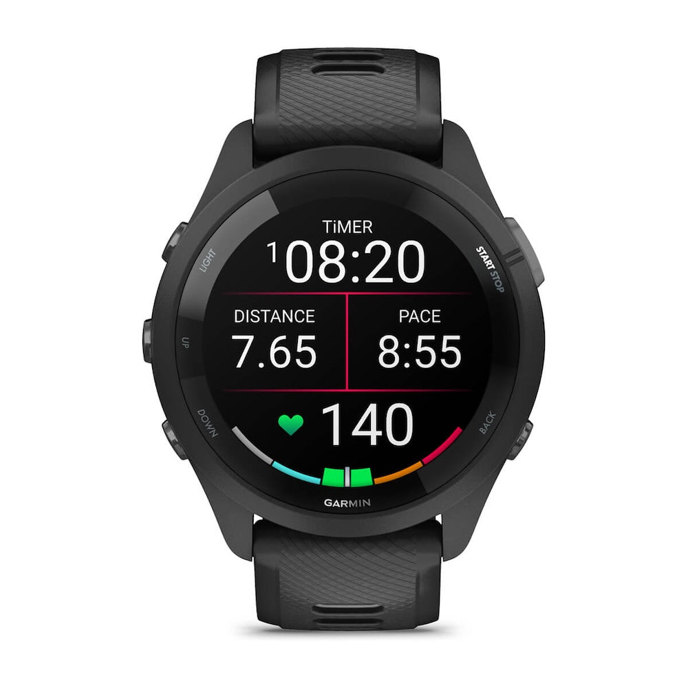 Garmin Forerunner 265 - BlackToe Running#colour_black-powder-gray