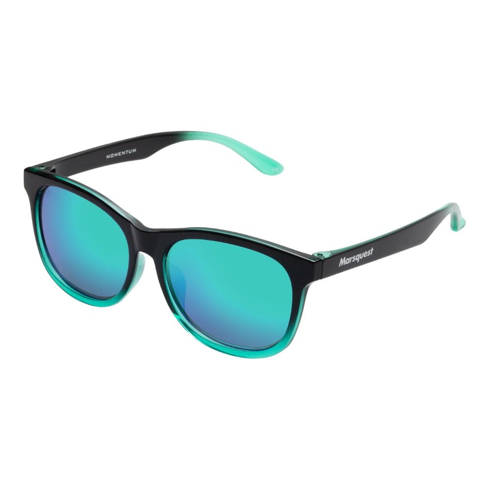 Marsquest Momentum Sunglasses - Green Oxygen - BlackToe Running