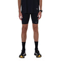 H.Koumori Men's Training Tights - BlackToe Running#colour_black