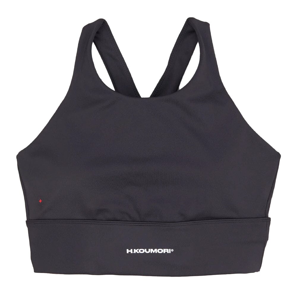 H.Koumori Women's Training High Support Bra - BlackToe Running