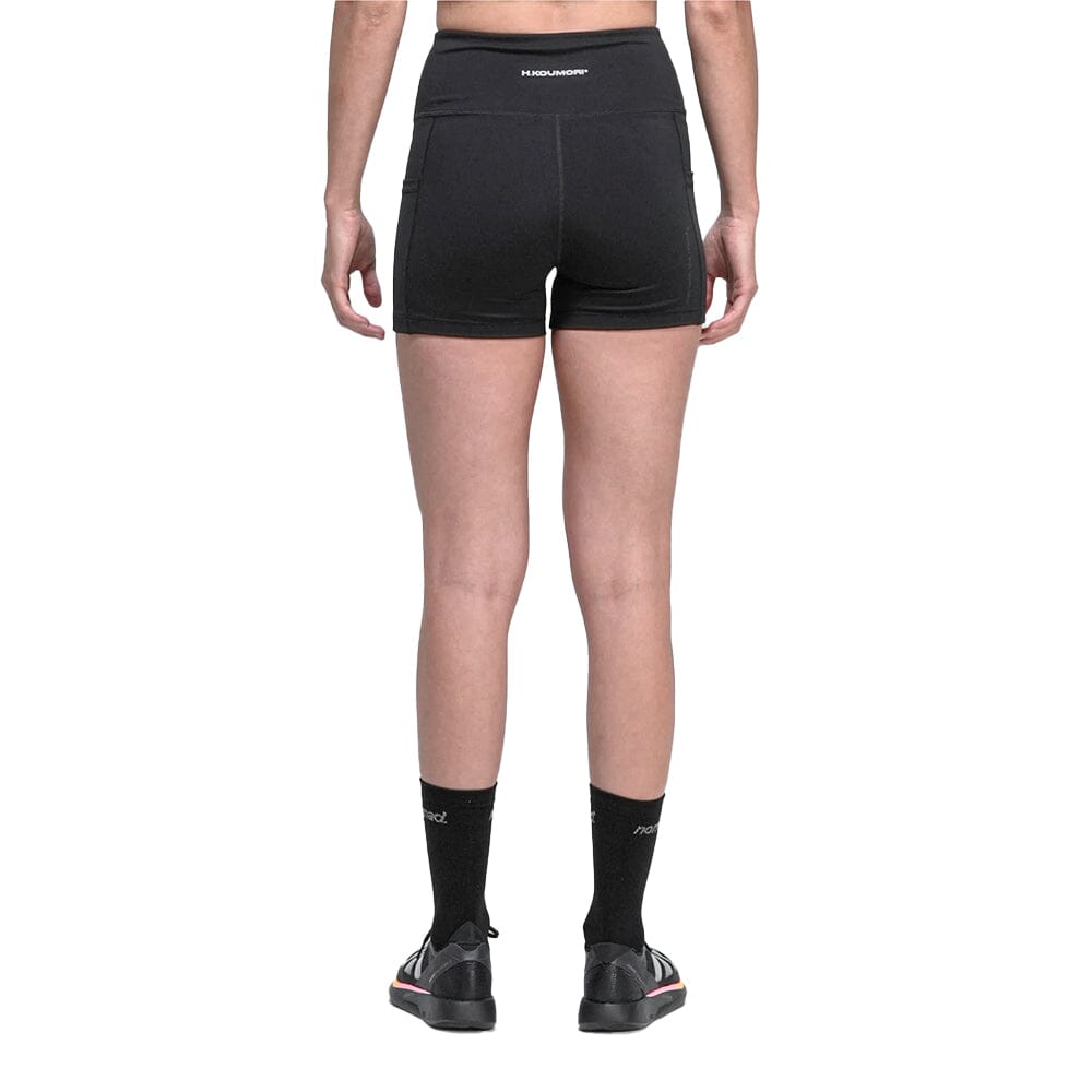 H.Koumori Women's Training Tight - BlackToe Running#colour_black