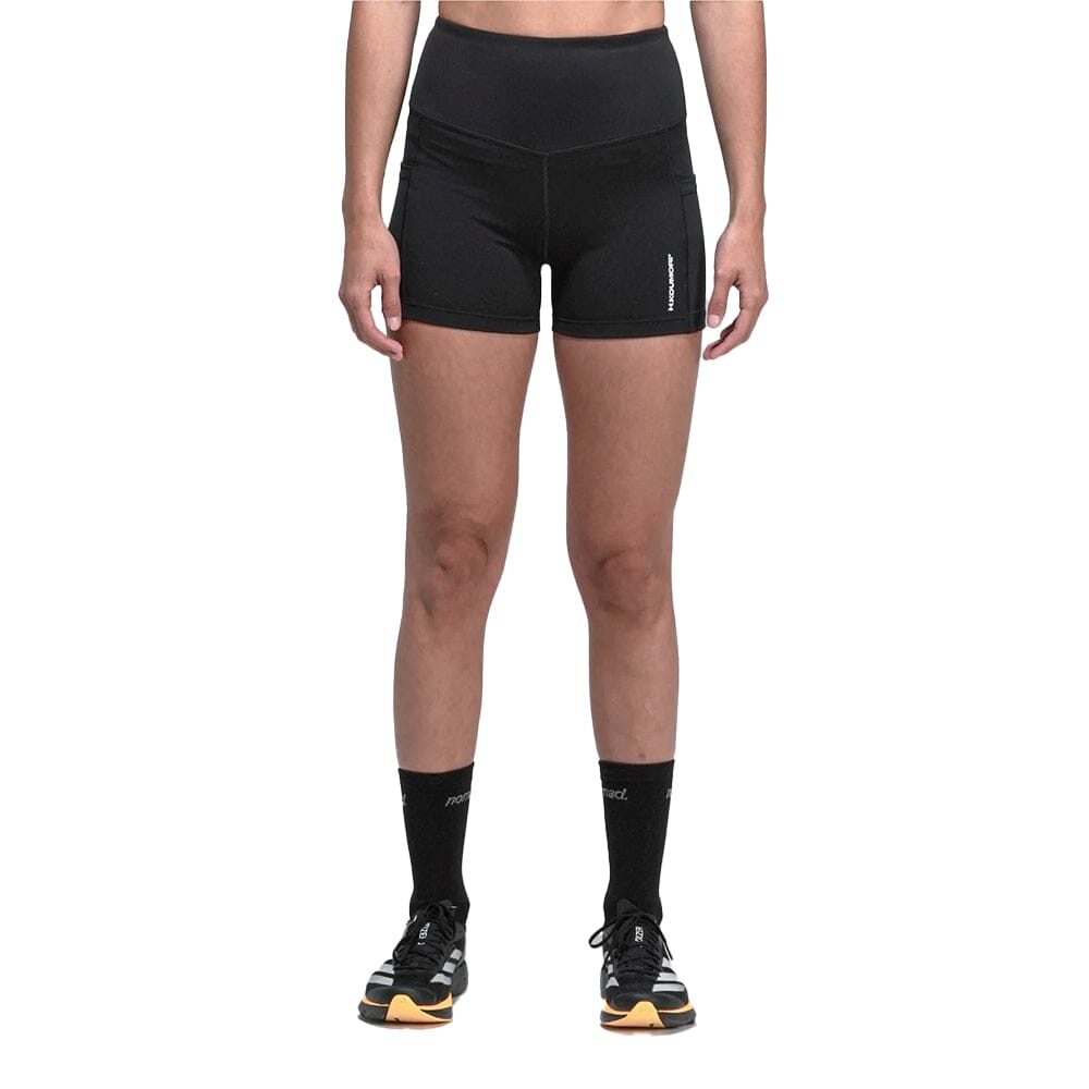 H.Koumori Women's Training Tight - BlackToe Running#colour_black