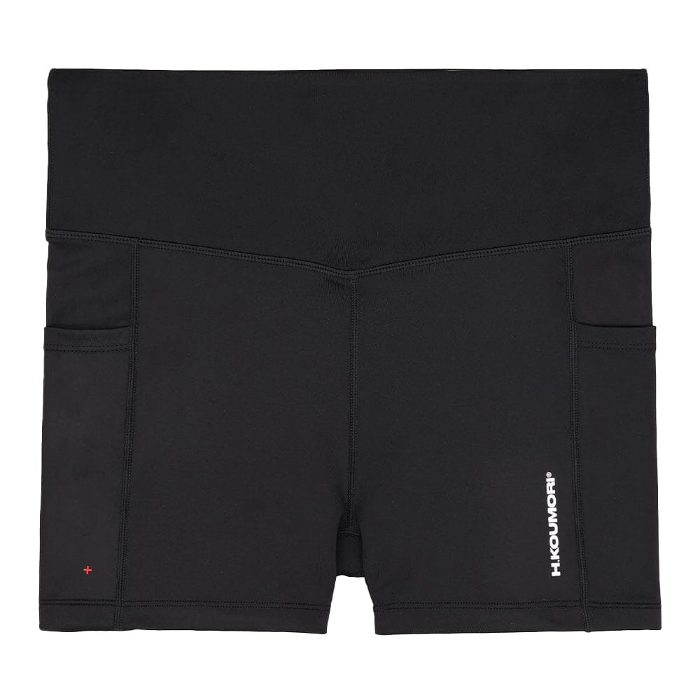 H.Koumori Women's Training Tight - BlackToe Running#colour_black