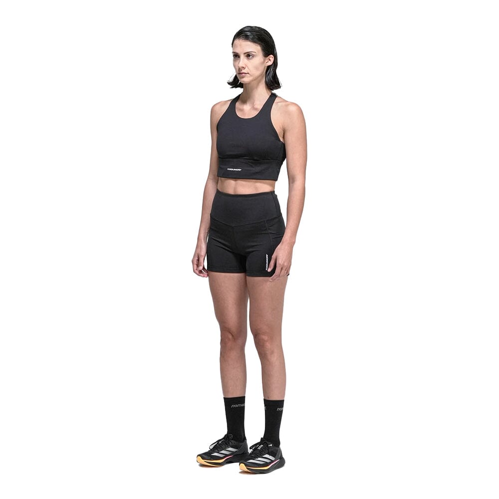 H.Koumori Women's Training Tight - BlackToe Running#colour_black