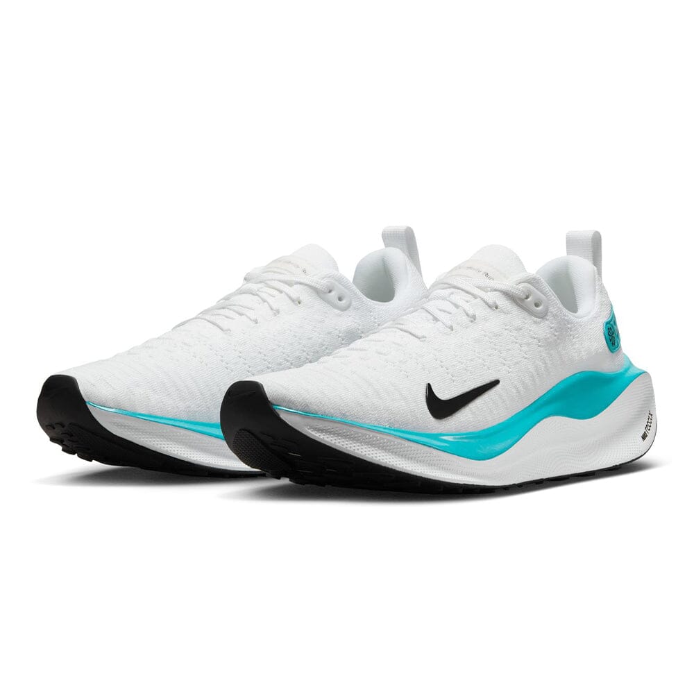 Nike Women's ReactX Infinity Run Flyknit 4 - BlackToe Running#colour_dusty-cactus-green-strike