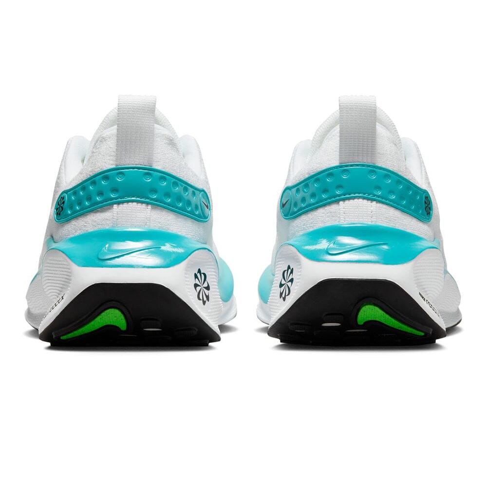 Nike Women's ReactX Infinity Run Flyknit 4 - BlackToe Running#colour_dusty-cactus-green-strike