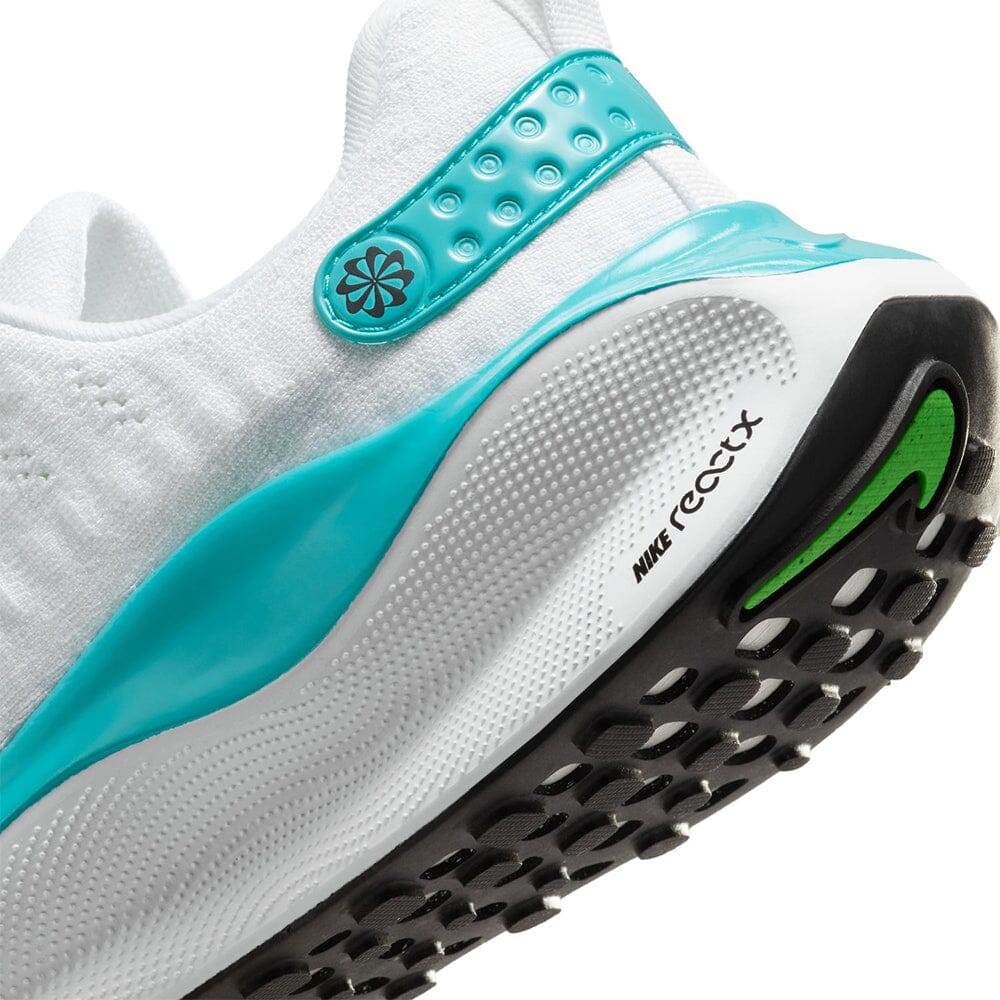 Nike Women's ReactX Infinity Run Flyknit 4 - BlackToe Running#colour_dusty-cactus-green-strike