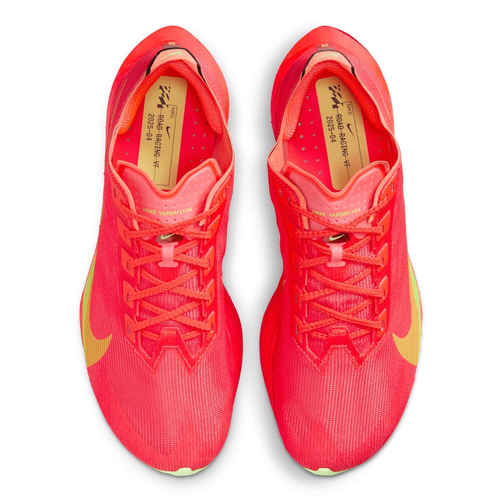Nike Women's Vaporfly 4 - BlackToe Running#colour_bright-crimson-lime-blast