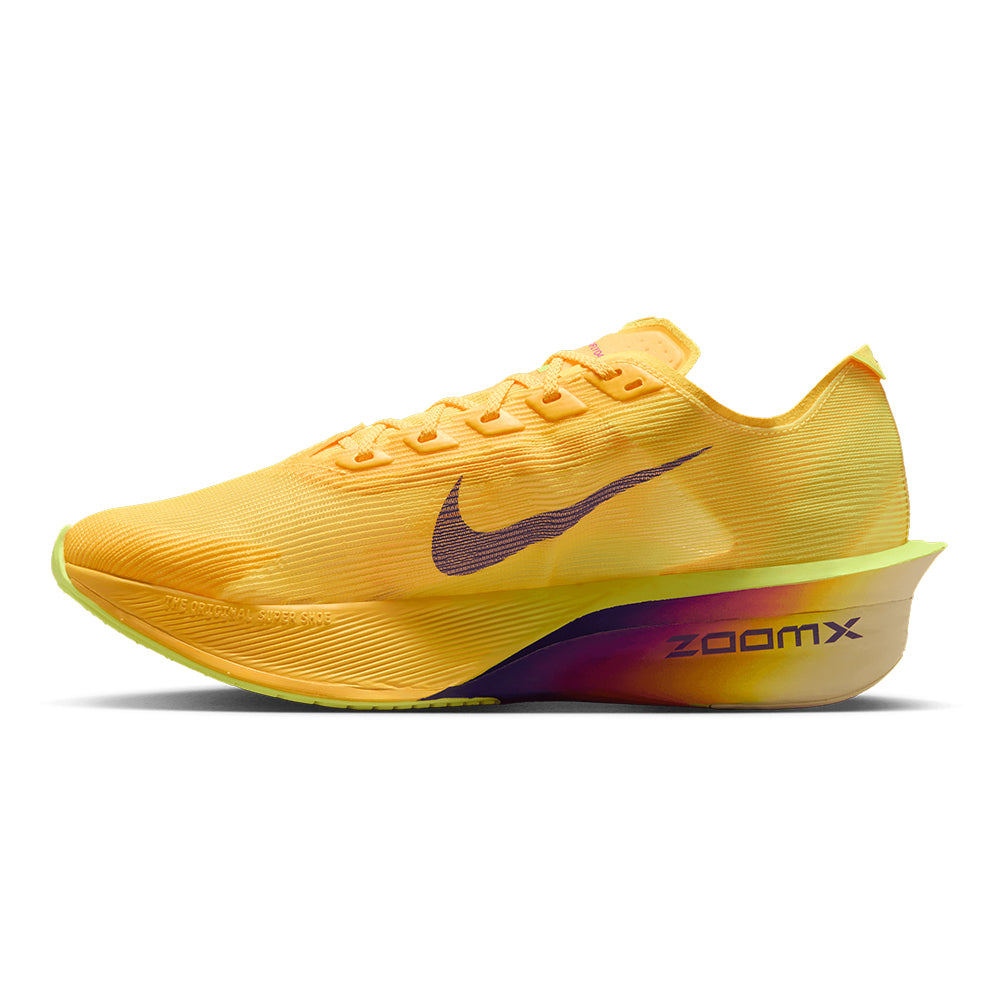 Nike Women's Vaporfly 4 - BlackToe Running#colour_citron-pulse-indigo-burst-laser-orange