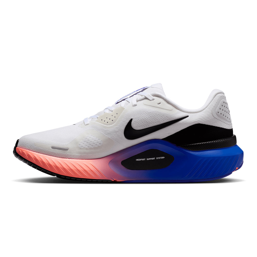 Nike Men's Structure 26 - BlackToe Running#colour_white-black-atomic-pink-racer-blue
