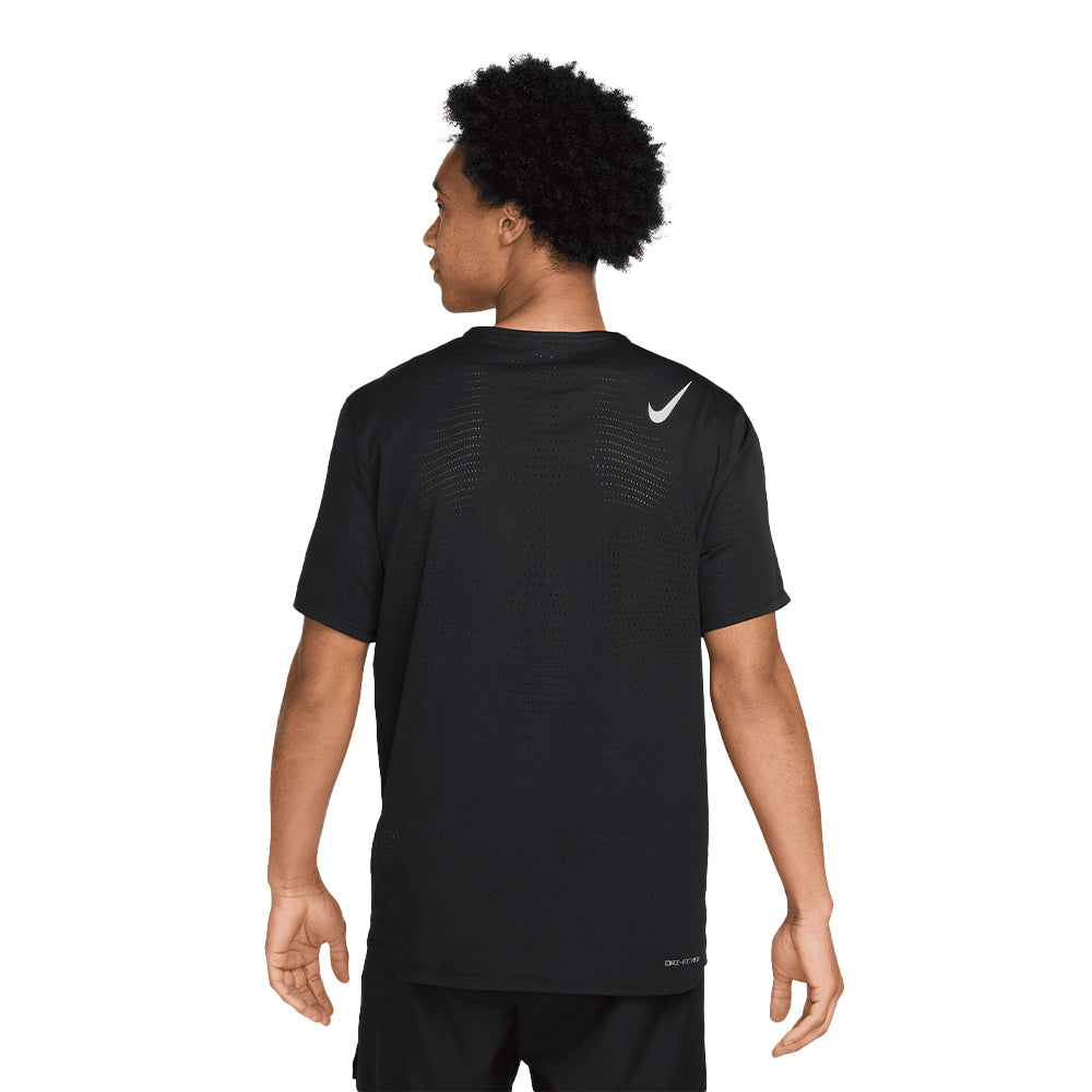 Nike Men's AeroSwift Dri-FIT ADV Short-Sleeve Running Top - BlackToe Running#colour_black