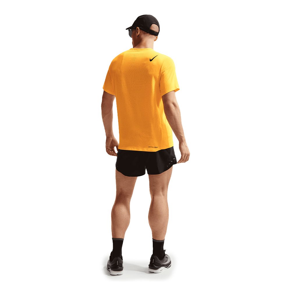 Nike Men's AeroSwift Dri-FIT ADV Short-Sleeve Running Top - BlackToe Running