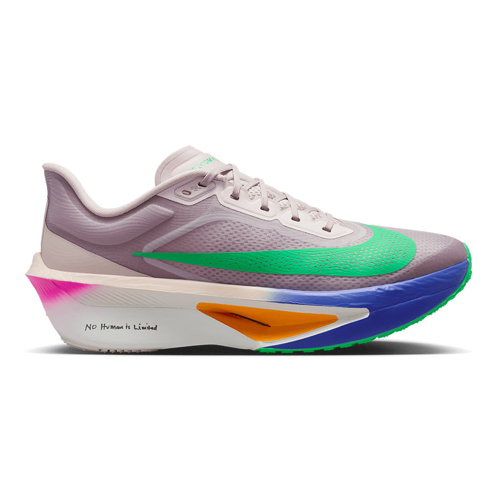 Nike Men's Zoom Fly 6 "Eliud Kipchoge" - BlackToe Running#colour_silt-red-green-shock-persian-violet
