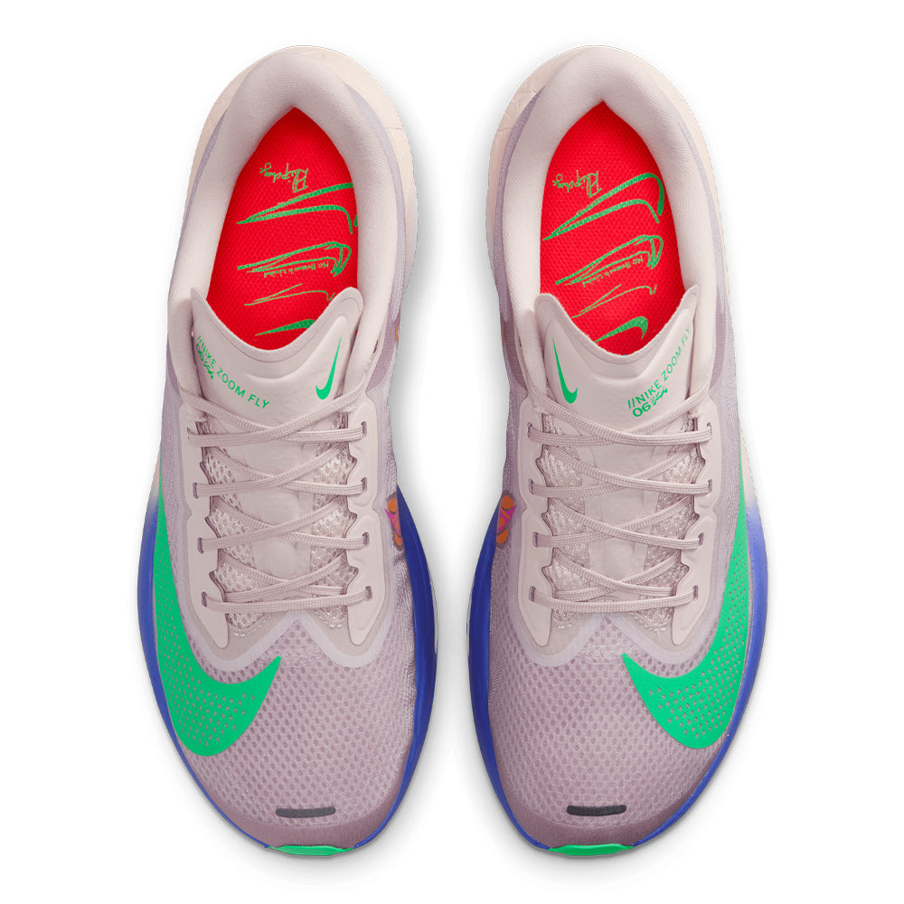 Nike Men's Zoom Fly 6 "Eliud Kipchoge" - BlackToe Running#colour_silt-red-green-shock-persian-violet