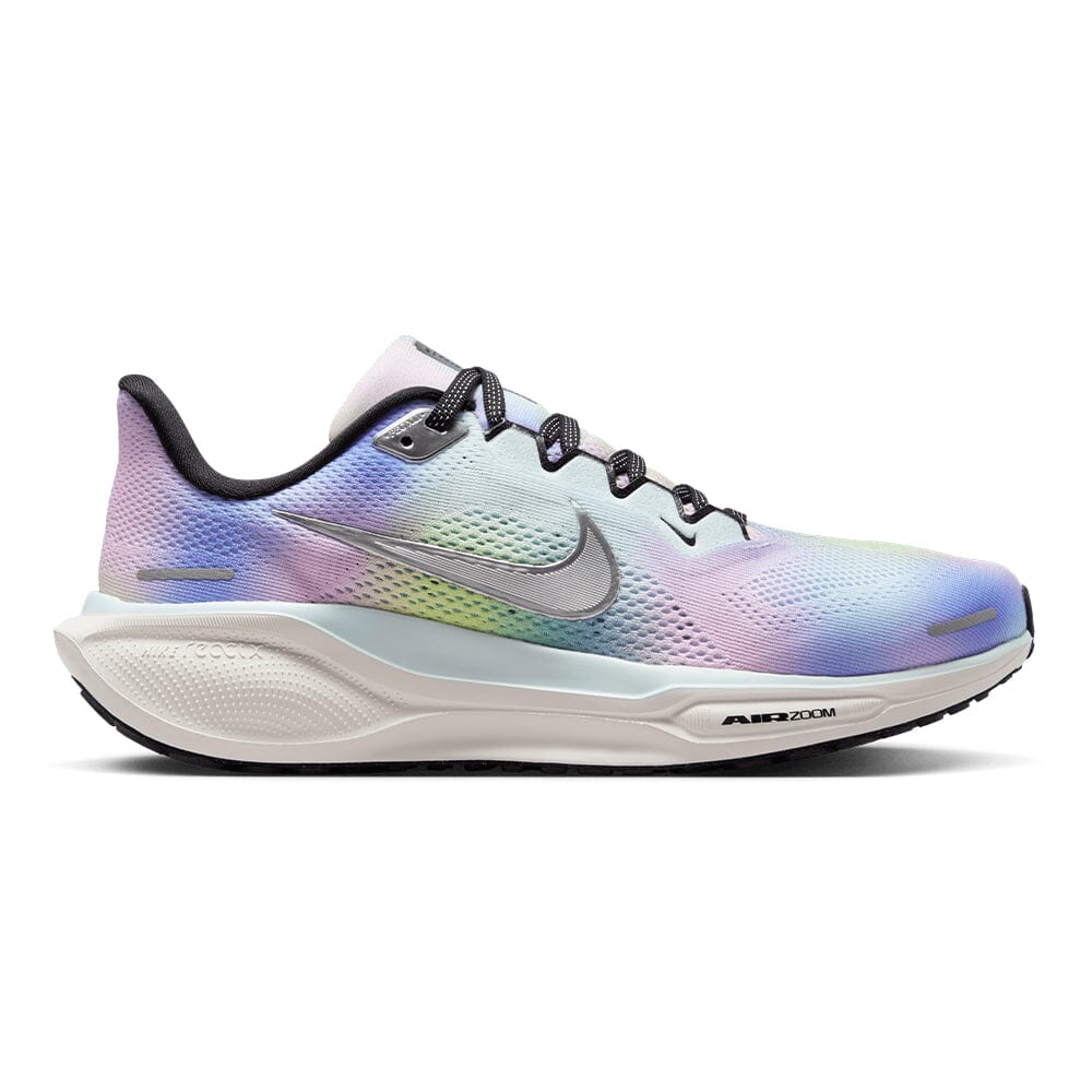 Nike Women's Pegasus 41 - BlackToe Running#colour_glacier-blue-metallic-silver