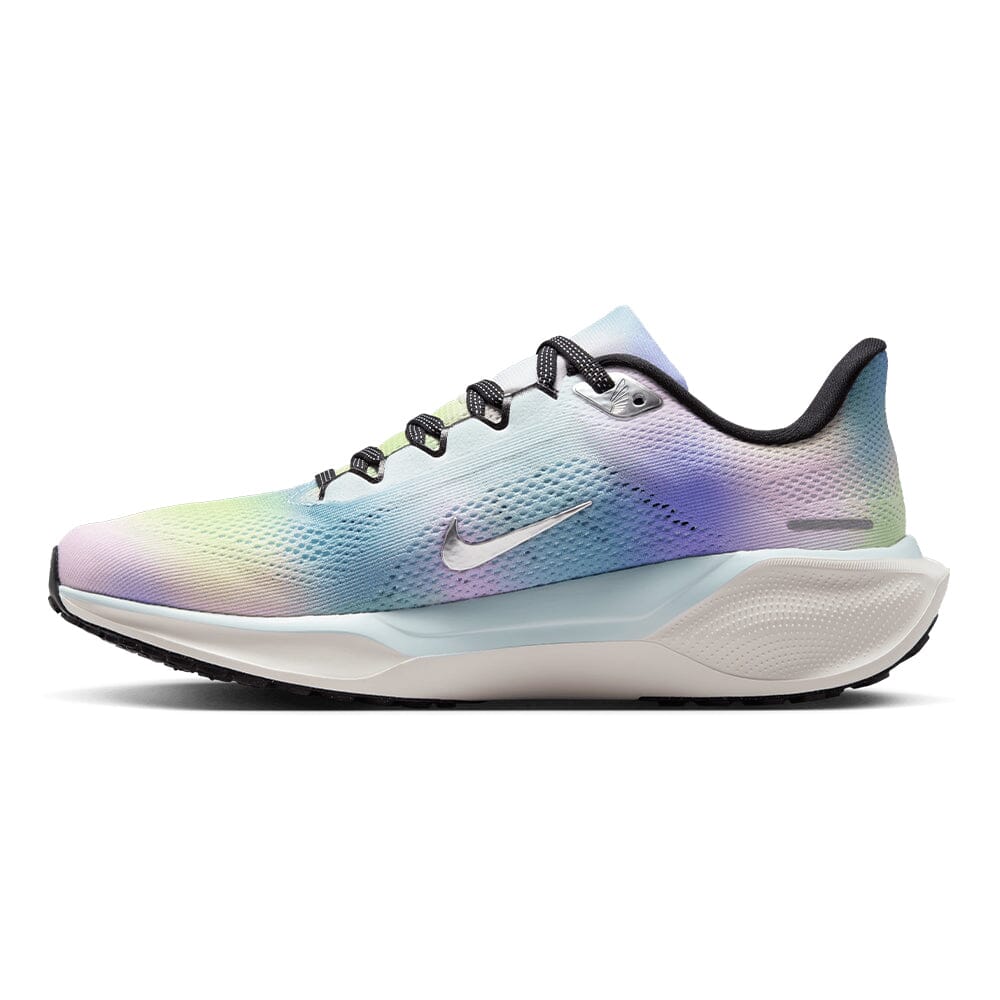 Nike Women's Pegasus 41 - BlackToe Running#colour_glacier-blue-metallic-silver
