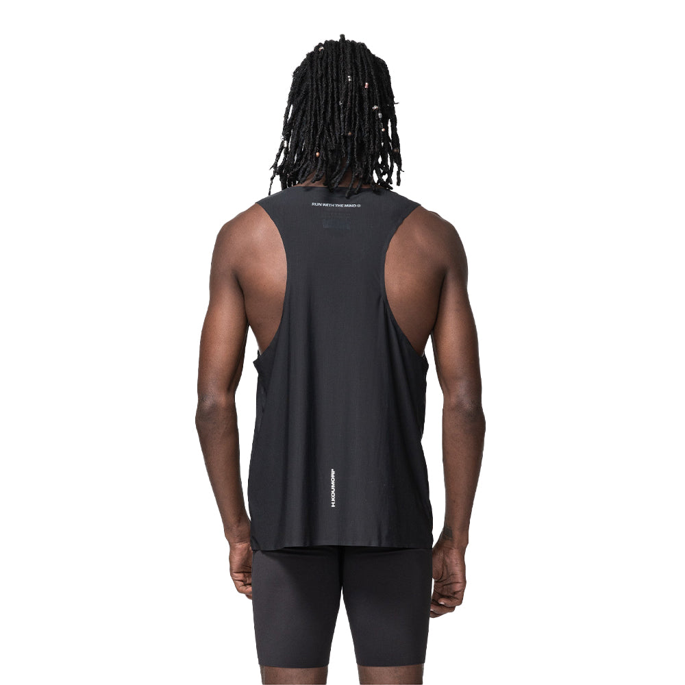 H.Koumori Men's Race Singlet - BlackToe Running