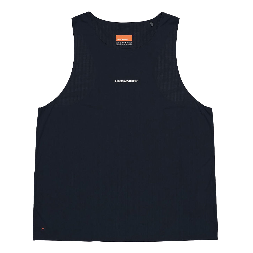 H.Koumori Men's Race Singlet - BlackToe Running