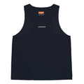 H.Koumori Men's Race Singlet - BlackToe Running#colour_black
