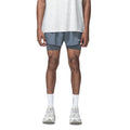 H.Koumori Men's Training Short - BlackToe Running#colour_turbulence-blue
