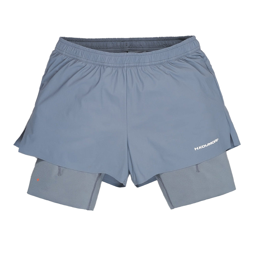 H.Koumori Men's Training Short - BlackToe Running