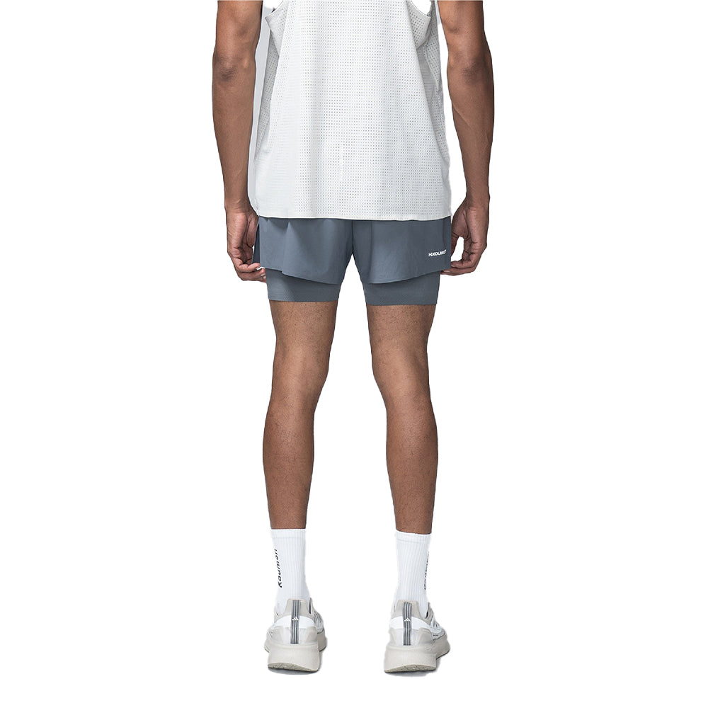 H.Koumori Men's Training Short - BlackToe Running