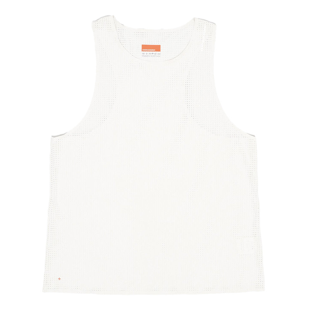 H.Koumori Men's Training Singlet - BlackToe Running#colour_glacier-grey