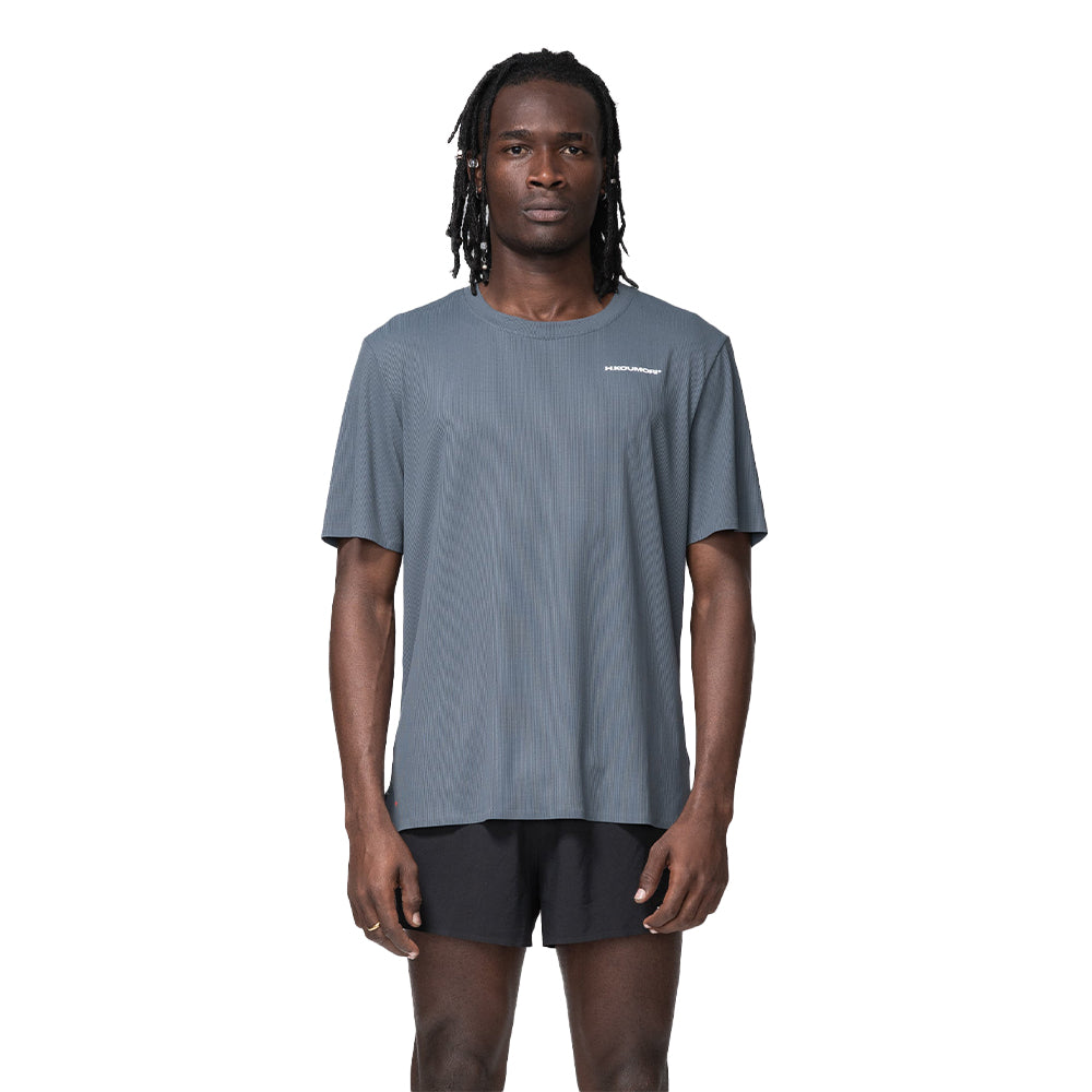 H.Koumori Men's Training T-Shirt - BlackToe Running