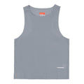 H.Koumori Men's Training Singlet - BlackToe Running#colour_grey