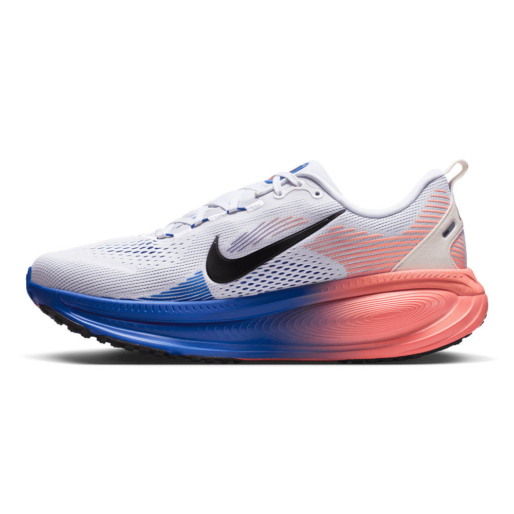 Nike Men's Vomero 18 - BlackToe Running#colour_white-black-racer-blue-atomic-pink