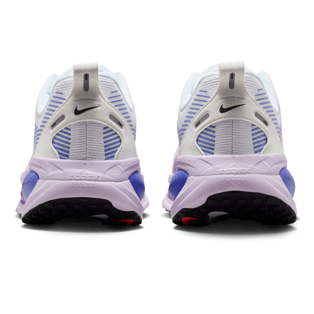 Nike Women's Vomero 18 - BlackToe Running#colour_white-hot-lava-violet-mist