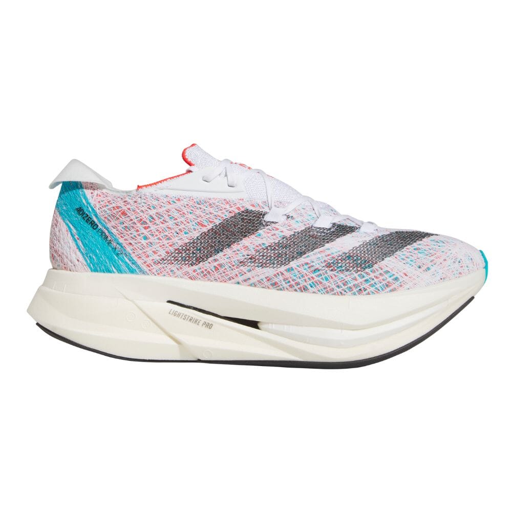 Adidas Adizero Prime X 2 Strung - BlackToe Running#colour_white-carbon-black-lucid-cyan