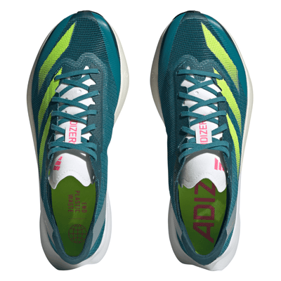 Adidas Women's Adizero Adios 8 Women's Shoes - BlackToe Running#colour_arctic-fusion-lucid-lemon-pink