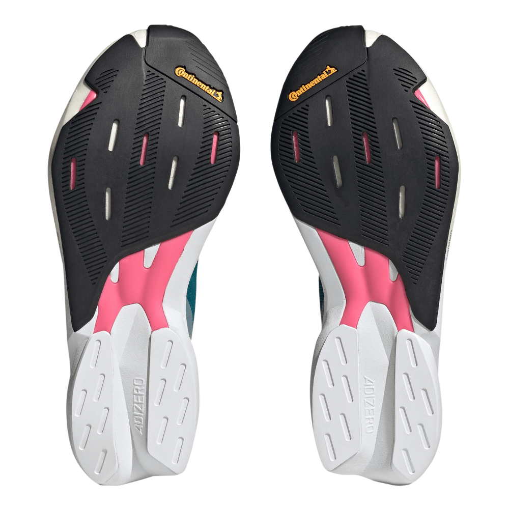 Adidas Women's Adizero Adios 8 Women's Shoes - BlackToe Running#colour_arctic-fusion-lucid-lemon-pink
